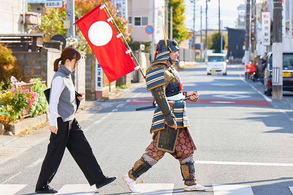 裝扮成日本武士，來趟英雄之旅